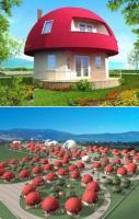 Unique Mushroom Shaped Holiday Homes